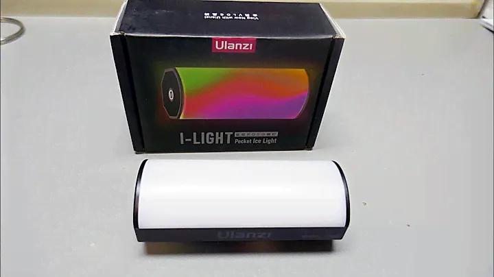 Ulanzi I-Light RGB light stick quick review