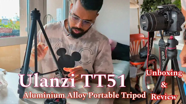 Ulanzi TT51 Tripod Unboxing & Review: The Ultimate Compact Camera Gear for Creators!