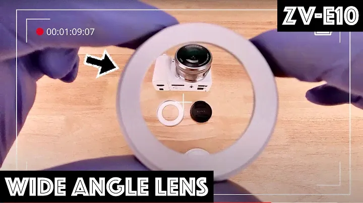 ULANZI Wide Angle Lens #zve10 #sony #camera