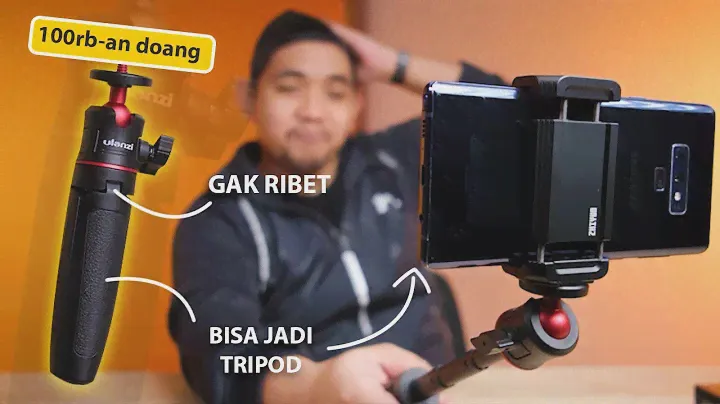 Tripod Mini Buat Mobile Vlogger & Traveller | Ulanzi MT-08