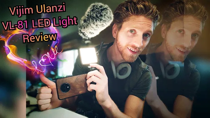 Ulanzi Vijim VL-81 LED Video Light w Softbox, Portable Camera Photo Light (Review) CRI95+ 3000mAh