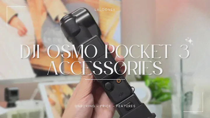 my DJI Osmo Pocket 3 accessories 📷
