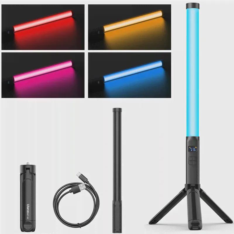 Ulanzi VL119, 19,6 дюймов, RGB-лампа, желаемая цветная лампа светодиодный светильник лампа для видеосъемки, ручной светильник, фотосветильник, RGB-труб... (art.: 3920bc903234c)-2