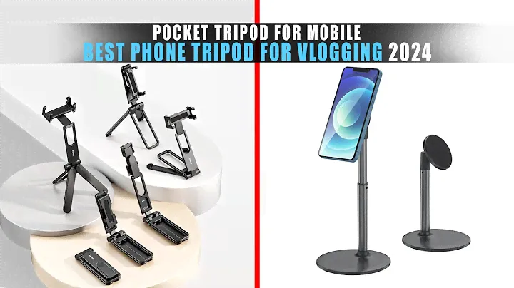 5 Best Phone Tripod for Vlogging 2024 | Foldable Pocket Tripod for Mobile Phone