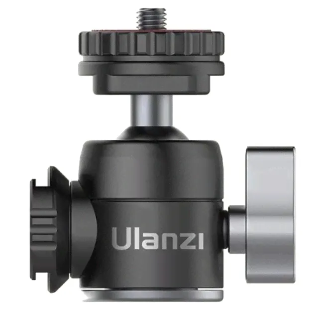 Голова шаровая Ulanzi U-60 алюм.(2кг) с холодными башмаками-0