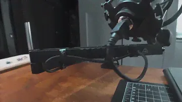 ULANZI LS26 Low Profile Mic Arm, Aluminum 360° Rotatable Foldable Microphone Low Arm Desk Mount Revi