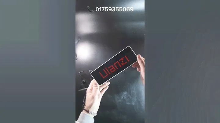 Ulanzi TC001 Smart LED Pixel Clock With Full Color Pixel Display