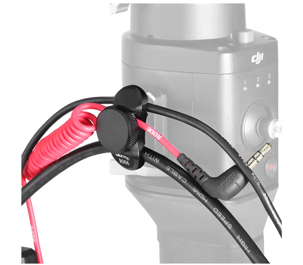 Фиксатор кабеля Ulanzi UURig R066, Universal Matal Line Clip, универсальный, Черный, UURig R066, Universal Matal Line Clip, универсальный-4