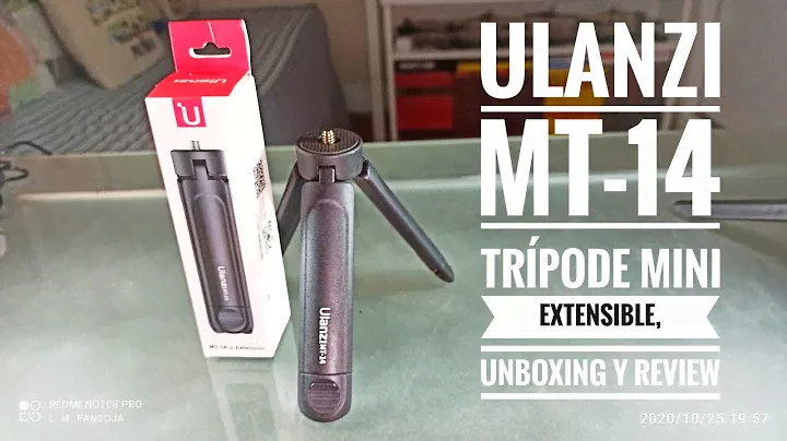 ULANZI MT-14 Mini Trípode, Unboxing y Review!!