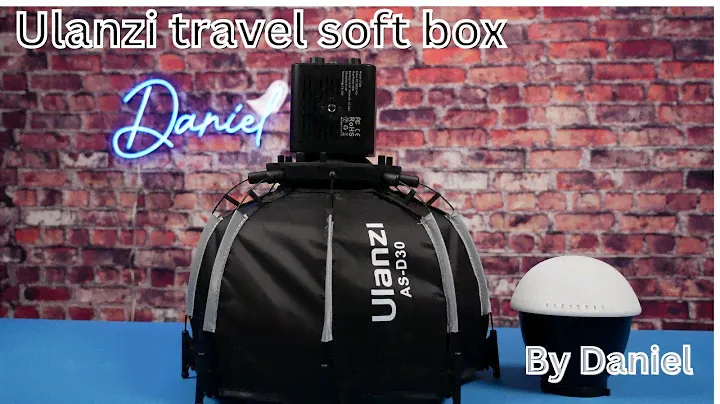Ulanzi travel LED soft box!
