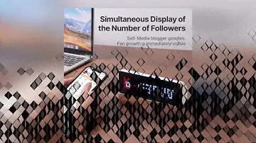 Ulanzi TC001 Smart Pixel Clock Youtube Followers Simultaneous Pixe