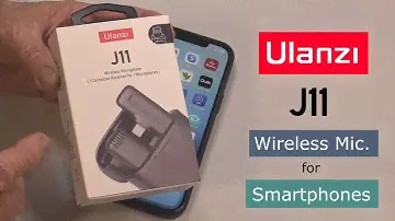 ULANZI J11 Wireless Smartphone Microphone