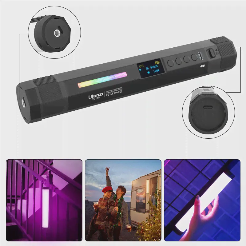 Осветитель Ulanzi VL110 Magnetic RGB 2660-0