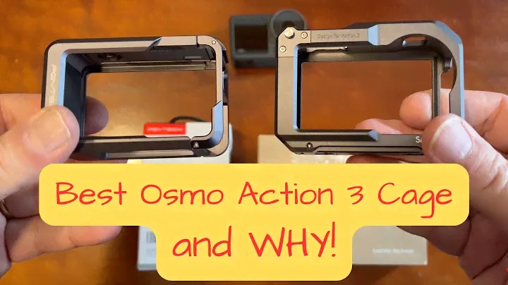 The Best Osmo Action 3 Cage and WHY!  Plus a bonus tip!