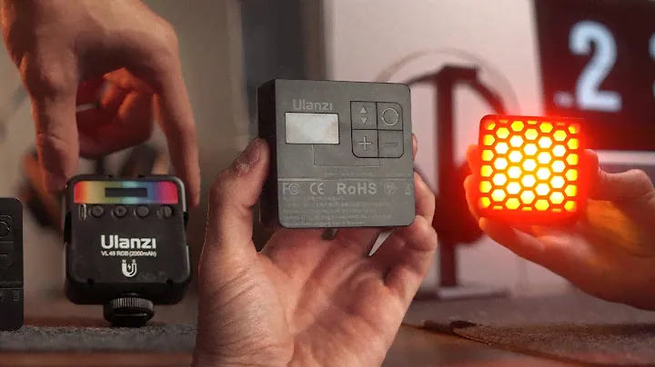 Será que supera o antigo? - ULANZI VL49 RGB PRO !!!!