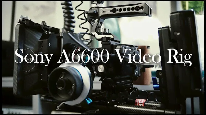 Sony A6600 Video Rig :: Smallrig, Fotga, Tilta, Atomos