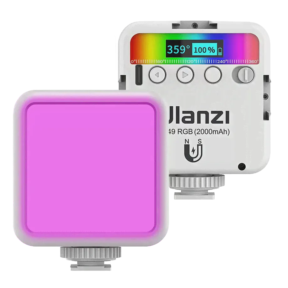 Осветитель Ulanzi VL49 RGB Белый-0