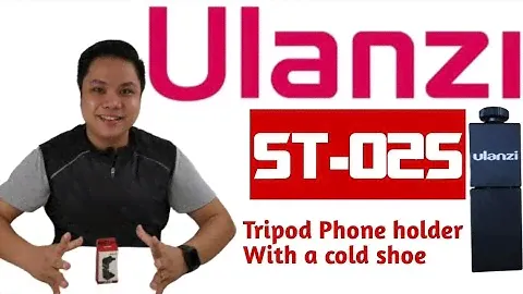 Best Tripod Phone Mount w/ Cold Shoe (Ulanzi ST02S)