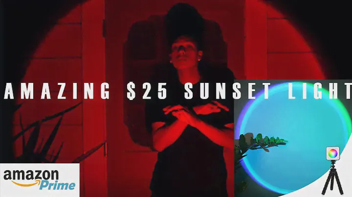 My New Favorite $25 Light! (Sunset Projection Lamp Review)