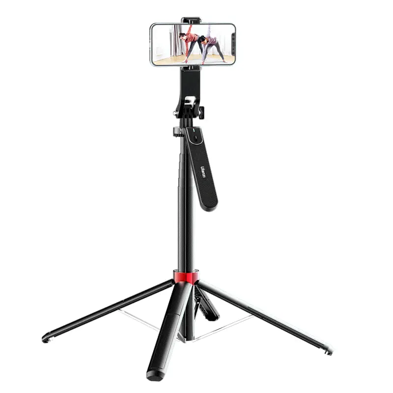 Ulanzi MA09 Bluetooth Пульт Дистанционного Управления Селфи-Палка Штатив с Креплением Gopro 1/4 "Винтовая Подставка для Телефона GoPro для Прямой трансляции Видеоблога
