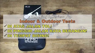 TES INDOOR DAN OUTDOOR ULANZI ARIMIC LAVALIER MICROPHONE MIC TERBAIK UNTUK YOUTUBER PEMULA KERE HORE