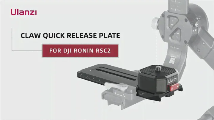 Claw Quick Release Plate for DJI RSC2