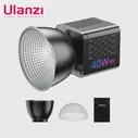 Ulanzi L024 40W RGB COB видео светильник 0-359 ° RGB Полноцветный 2500-6500K двухцветный заполняющий светильник 3400mAh Мини-Bowens крепление COB (art.: 3920c5ef01ee2)