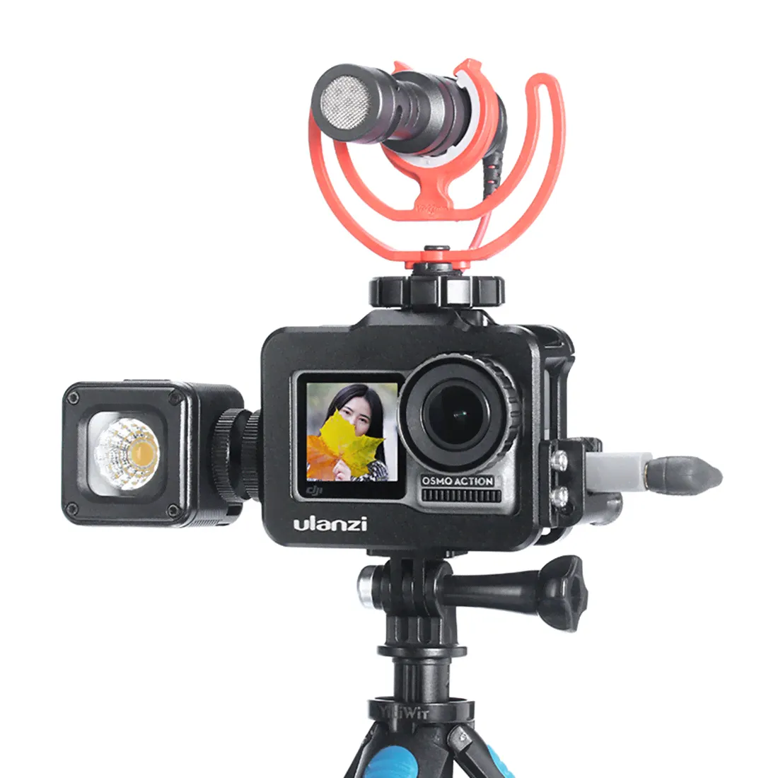 Ulanzi OA-1 Vlog Защитный каркас Кейдж Корпус Чехол для DJI Osmo Активных видов спорта камера