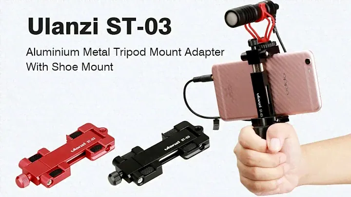 Ulanzi ST-03 Smart phone Tripod Mount review