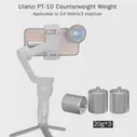 🛍 Ulanzi 60g Osmo мобильный 3 счетчика, вес, Gimbal аксессуары, 2 счетчика веса для мгновенного заброса, анаморфные линзы, широкие линзы angel