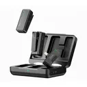 Беспроводная система Ulanzi UW-MIC 20P, 2.4 ГГц, RX+RX+TX, Lightning, черная
