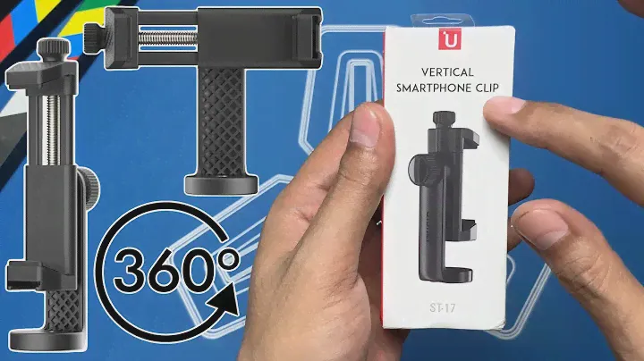 ULANZI ST-17 Holder HP Clip 360 Tripod Mount - Unboxing