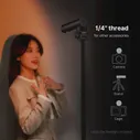 Ulanzi LM07 фонарик для видеосъемки масштабируемый заполняющий свет для фотосъемки окружающий свет с резьбой 1/4 дюйма для подставки для