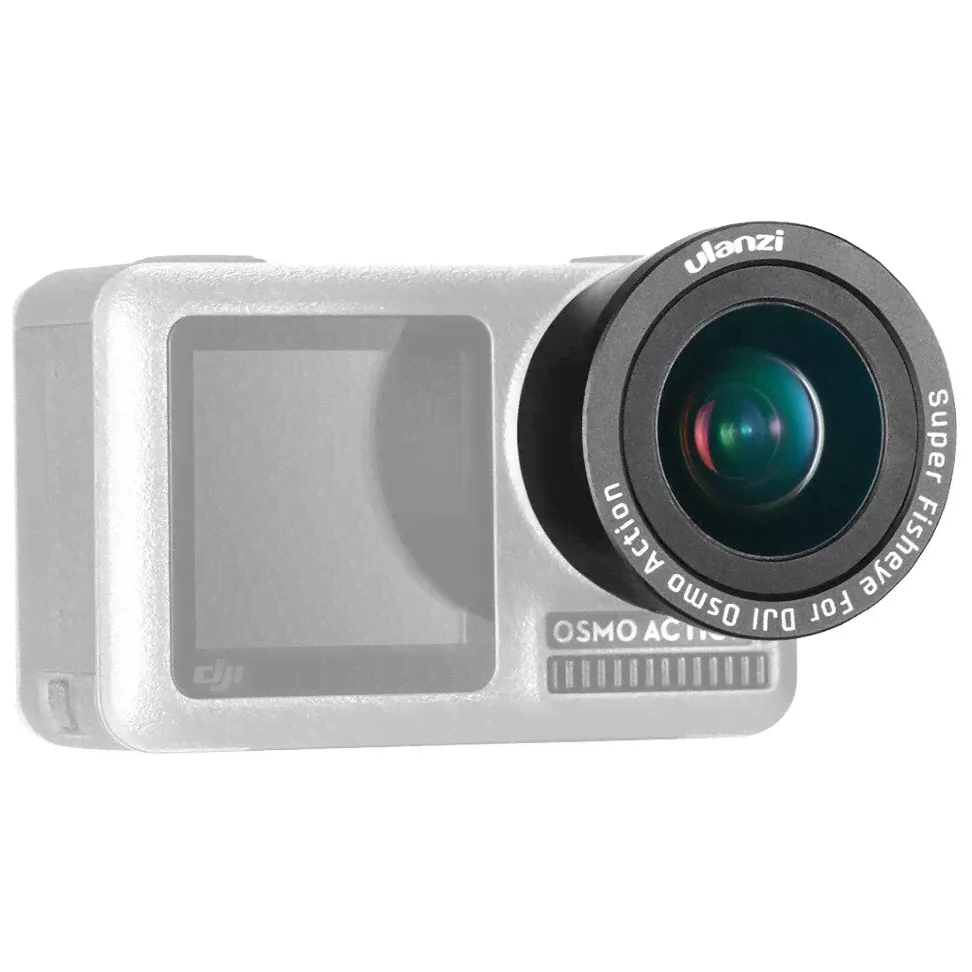 Обзор на Объектив Ulanzi OA-6 FishEyes Lens для Osmo Action-0