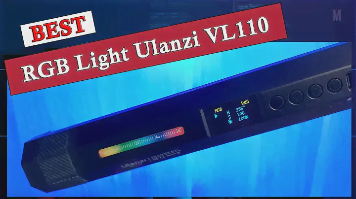 Ulanzi VL110 Portable RGB LED Video Light Tube Lamp