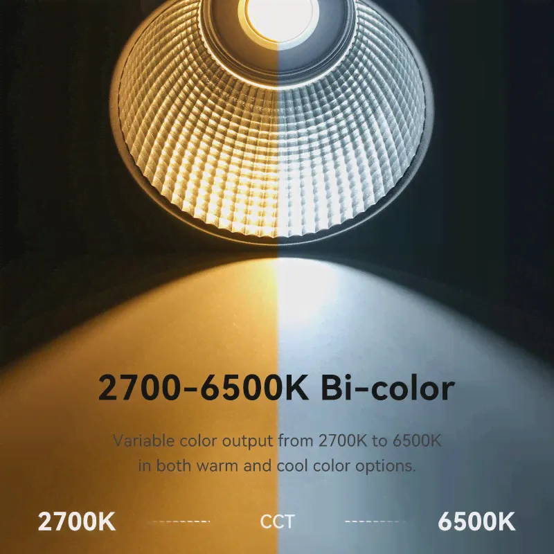 Ulanzi LT005 60W Bi-Color COB Video светильник 2700-6500K с фотографическими эффектами для фотостудии (art.: 3920c4e39af4d)-1