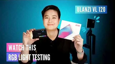 Ulanzi VL120 RGB Light Review - Illuminate Your Creativity!