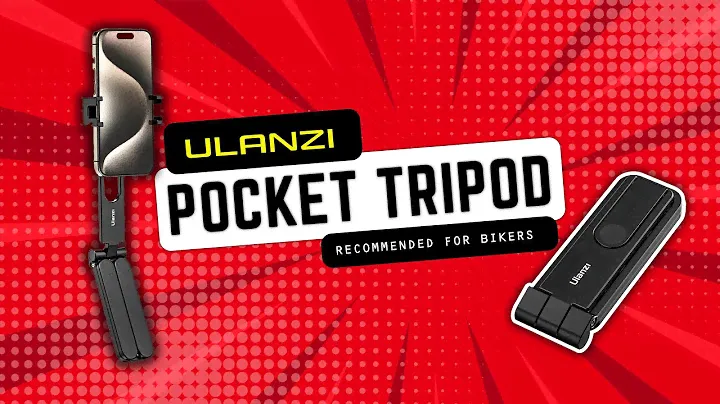 ULANZI Small Foldable Pocket Size Vlogging Tripod @ulanzi