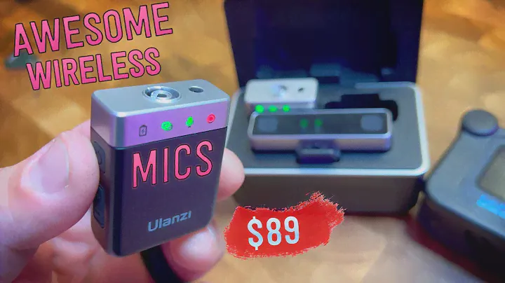 Ulanzi Dual Wireless Mic System does ALOT for "Budget" price