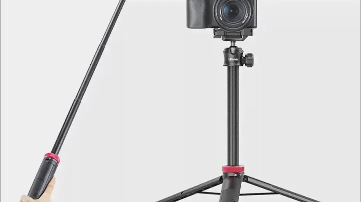 ULANZI MT-44 Extendable Phone Tripod, 59" Selfie Stick Phone Vlog Tripod Stand  review