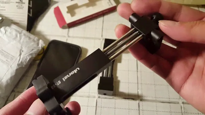 BEST METAL Cell Phone Mount - Ulanzi ST-03 - unbox and review