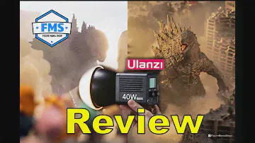 Ulanzi LT028 40W Portable LED Light Video Light Review #ulanzi @ulanzi #toyphotography #godzilla