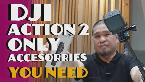 YOU MUST HAVE THIS ACCESSORIES FOR DJI ACTION 2