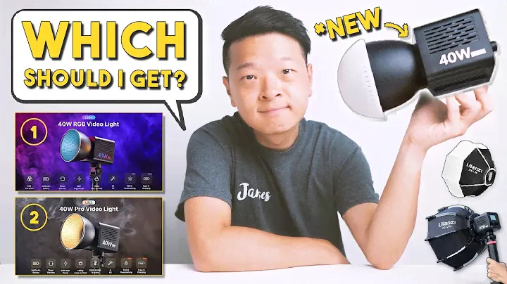 Which 40W LED Light Should I Go For? | Ulanzi L023, L024 & LT028 Differences