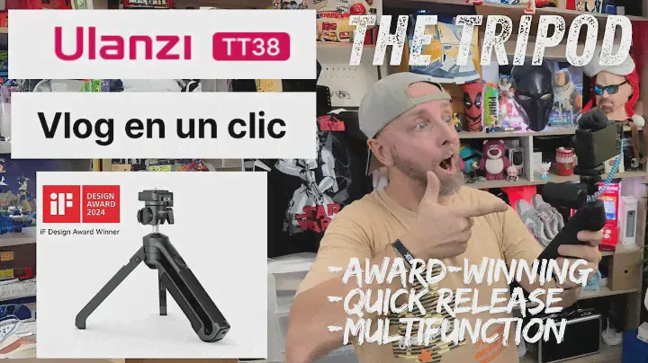 ULANZI TT38 Quick Release Tripod: Award Winning Design & Next Level Features!