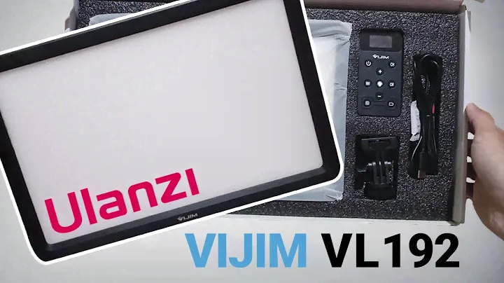 Ulanzi VIJIM VL 192 Unboxing + Test Simple Light Ft. VIJIM K7